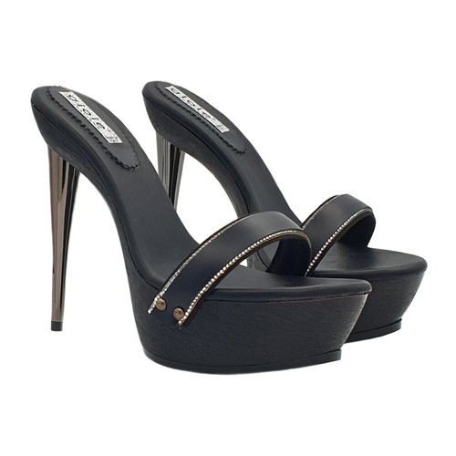 Holzschuhe sexy schwarze - sexy,