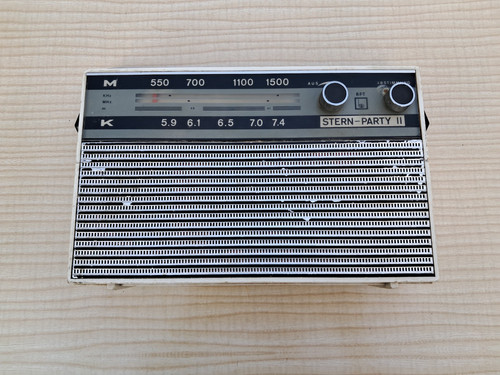 Rft ddr kofferradio - kofferradio, stern