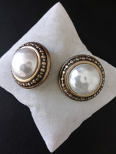 Ohrclips Modeschmuck Vintage