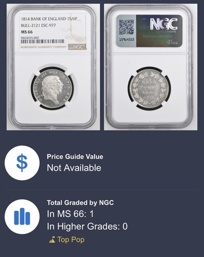 1814 bank england 6d - 1814,