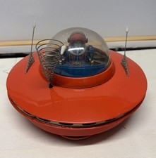 Yoshiya Saucer - fliegende Untertasse Blechspielzeug 60er Jahre Top