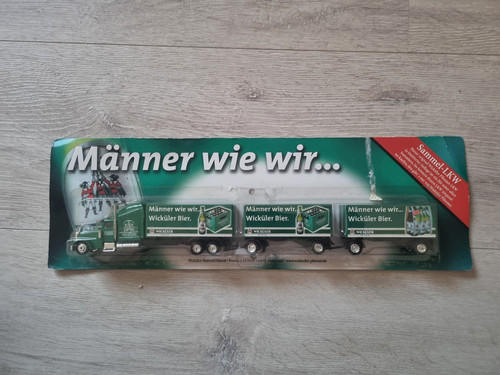 Wicküler pilsener werbe lkw - wicküler, werbe-lkw