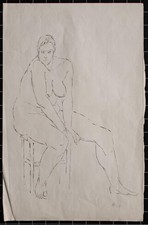 Fritz Cremer Frauenakt Erotik