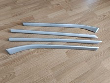 E39 Interieurleisten Türen silber ehem. Nussbaum Dekorleisten