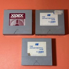 Set Of 3 5.25” Xidex Floppy