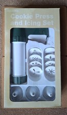 Vintage Kekspresse und Glasur