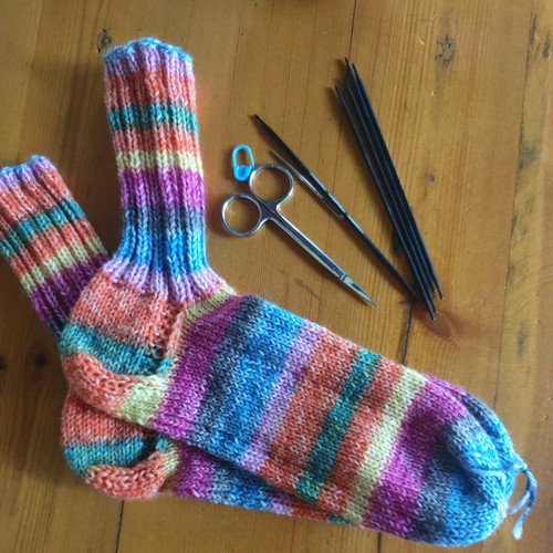 Stricksocken selbstgestrickt - stricksocken,