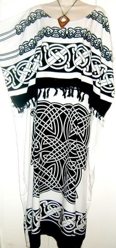 Celtic kaftan kleid plus - kaftan, size