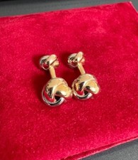Original Trinity Cartier Manschettenknöpfe aus massivem 750er Gold