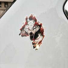 Auto;Motorrad Aufkleber " zorniger Wolf  ", (Art.O2)