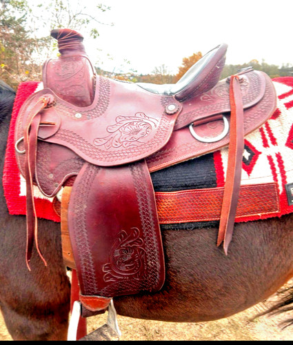 Westernsattel kurz schmal - westernsattel, /