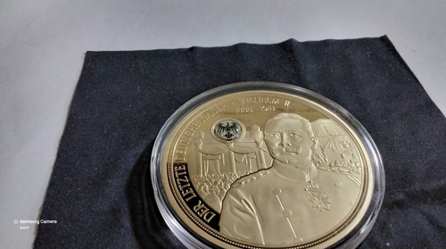 Medaille wilhelm 100 - medaille,