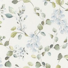 Papiertapete 285789 Tapete Blumen Floral 53 x 1005 cm Rasch Selection Blau