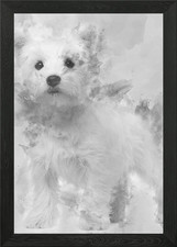 West Highland Terrier Puppe