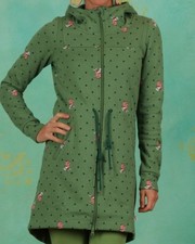 Blutsschwester Blutsgeschwister Fleece Mantel Polkadots Rockabilly Rockabella