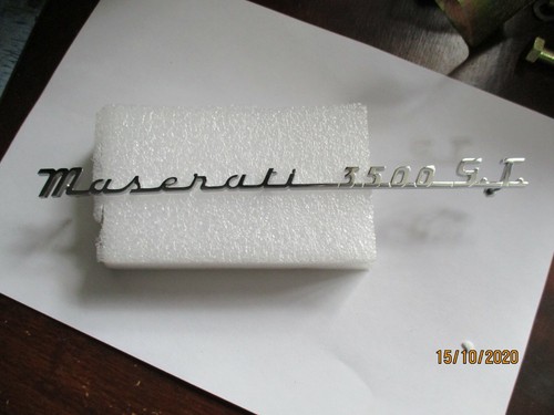 Maserati 3500 235mm schild - maserati,