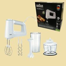 Braun Handmixer/Handrührgerät HM 3135 MultiMix 3 - 500 W - 5 Stufen + Turbostufe