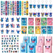 110 Pcs Lilo&Stitch Party Supplies Stitch Geburtstagsgeschenke Taschenfüller
