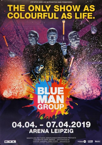 Blue man group the - man, only