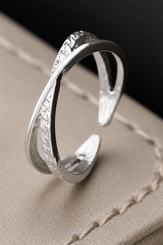 Eleganter damenring mit - eleganter,