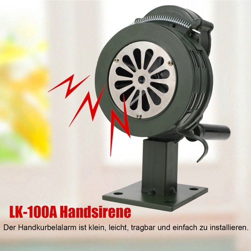 Handsirene aluminium sirene - handsirene,