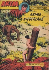 Akim Held des Dschungels 28 Wäscher original Lehning  Verlag