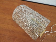 Kalmar Wandlampe Lampe Eisglas Messing (B)