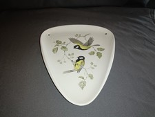 Wandteller  alka Kunst bavaria Vögel 50-60 er Jahre