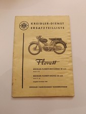 Original Ersatzteile Liste Kreidler Florett Motorrad Moped N19