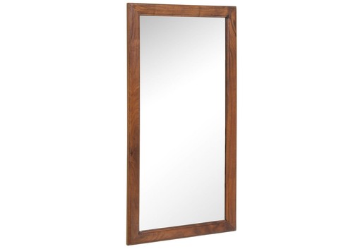 Spiegel akazie 115x6x60 holz - spiegel,