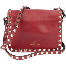 Valentino Garavani Red Leather