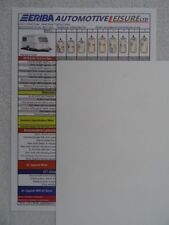 Eriba Wohnwagen UK Preisliste