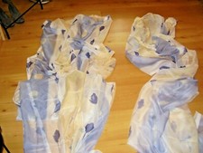 Gardinen Schals Kräuselband 2x 240x135cm  w. NEU