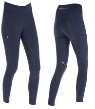 warme Riding Tights A/W 2020 warme Kinderreithose 134 140 blau T6