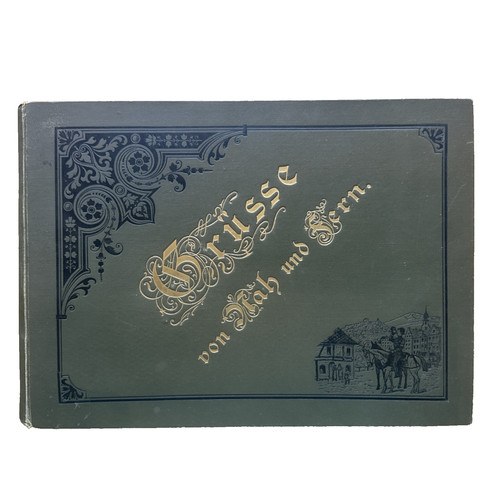 Jugendstil postkartenalbum - jugendstil,