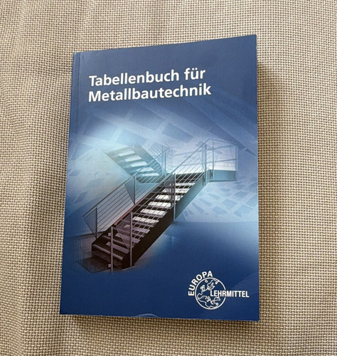 Europa lehrmittel tabellenbuch - europa-lehrmittel,