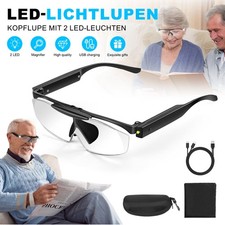 Stirnlupe Kopflupe Lupenbrille