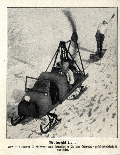 Motorschlitten für