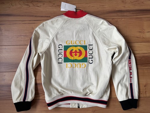 100 orig gucci lederjacke - 100%orig,