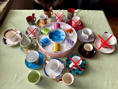 Espressotassen sammlung - espressotassen,