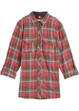 Flanell-Bluse Gr. 36