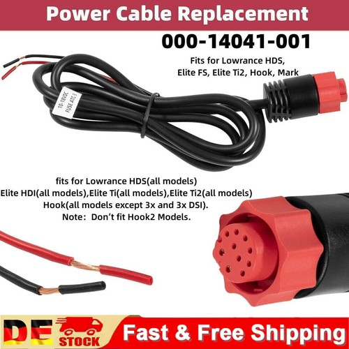 Wire power only cable - 2-wire,