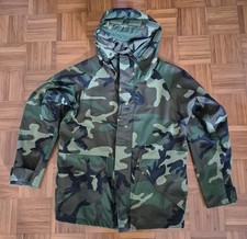 ⭐️ US ARMY ⭐️ ecwcs Goretex Jacke Woodland - Medium Regular