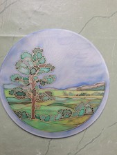 2 Fensterbilder Seidenmalerei 20cm