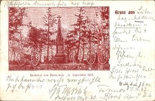 Ak Dennewitz Niedergörsdorf in Brandenburg, Denkmal - 11202433