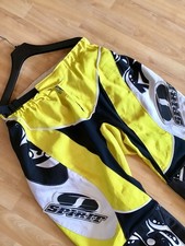 Motocross Hose 34 Vintage Gelb Spirit Suzuki 90er Rare