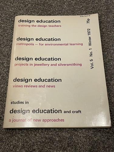 Studies design education - in,