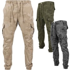 Urban Classics - Camo Cargo Jogging Army Hose