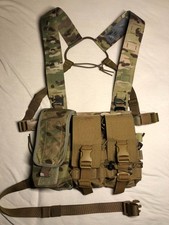 MOLLE Chest Rig, original Multicam Stoff, mit Pouches - made by Varusteleka