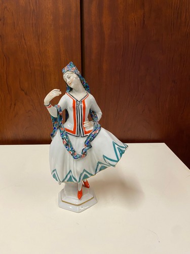 Porzellanfigur ens tänzerin - porzellanfigur,